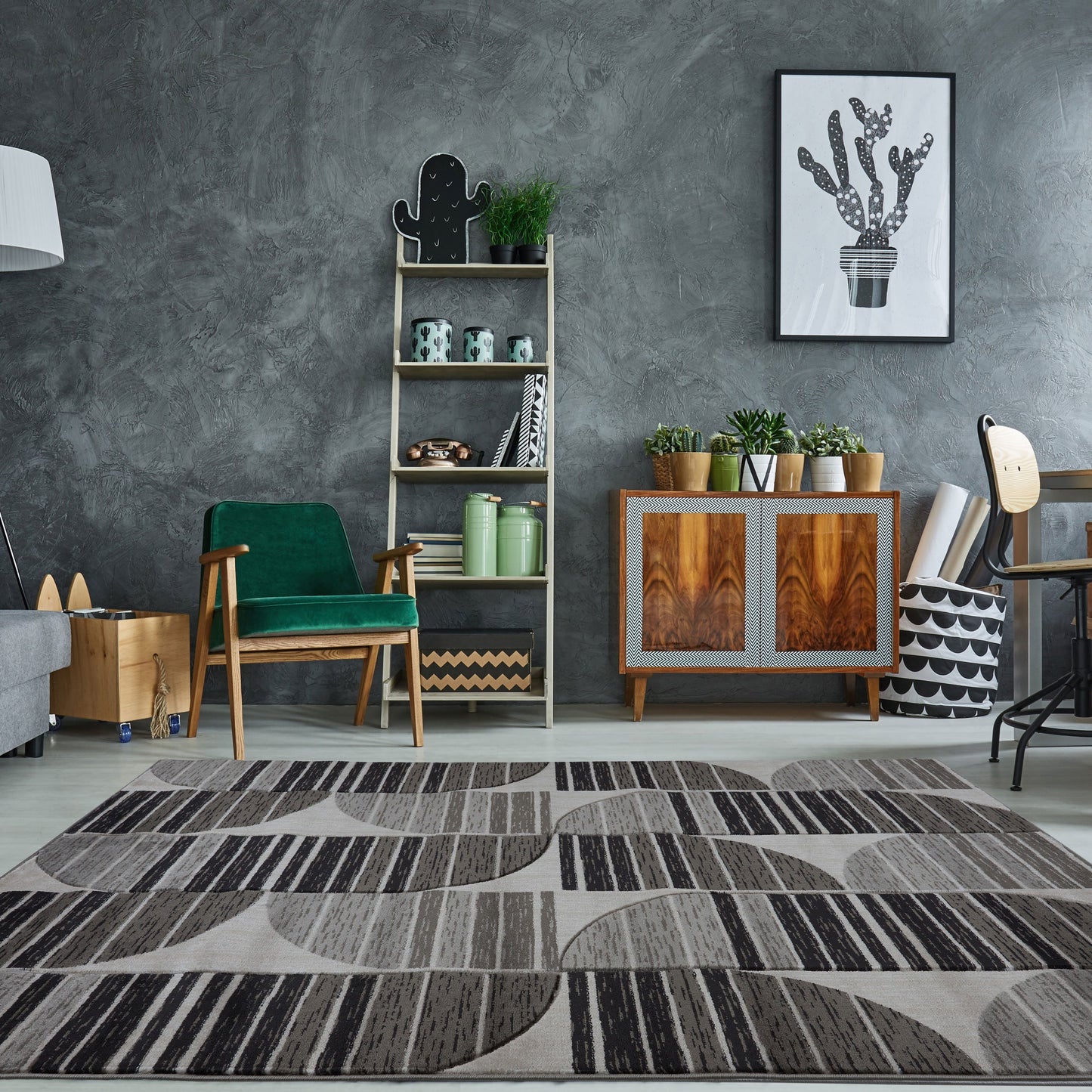 Westpark Grey Antrasit Area Rug - 