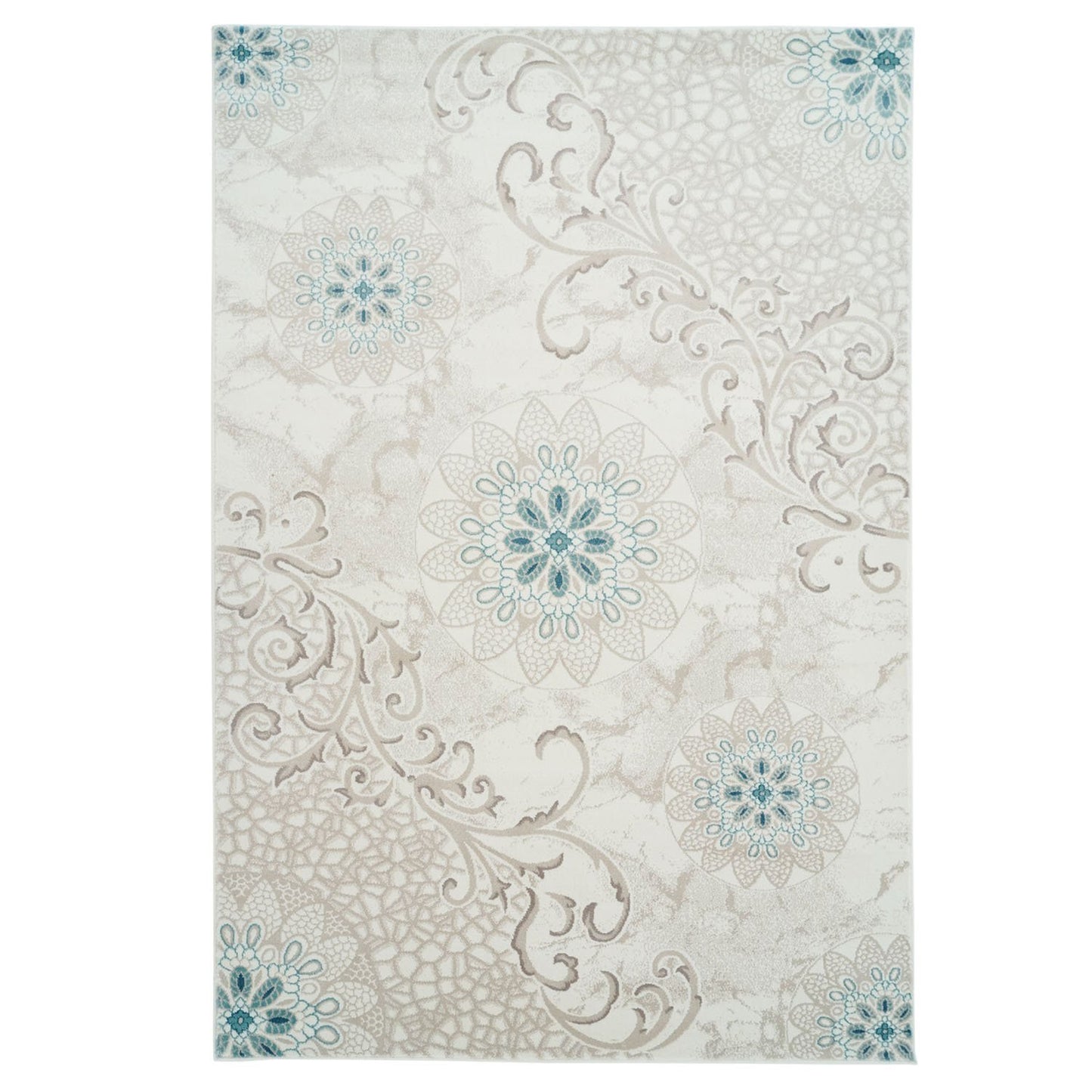 Lily Blue Area Rug