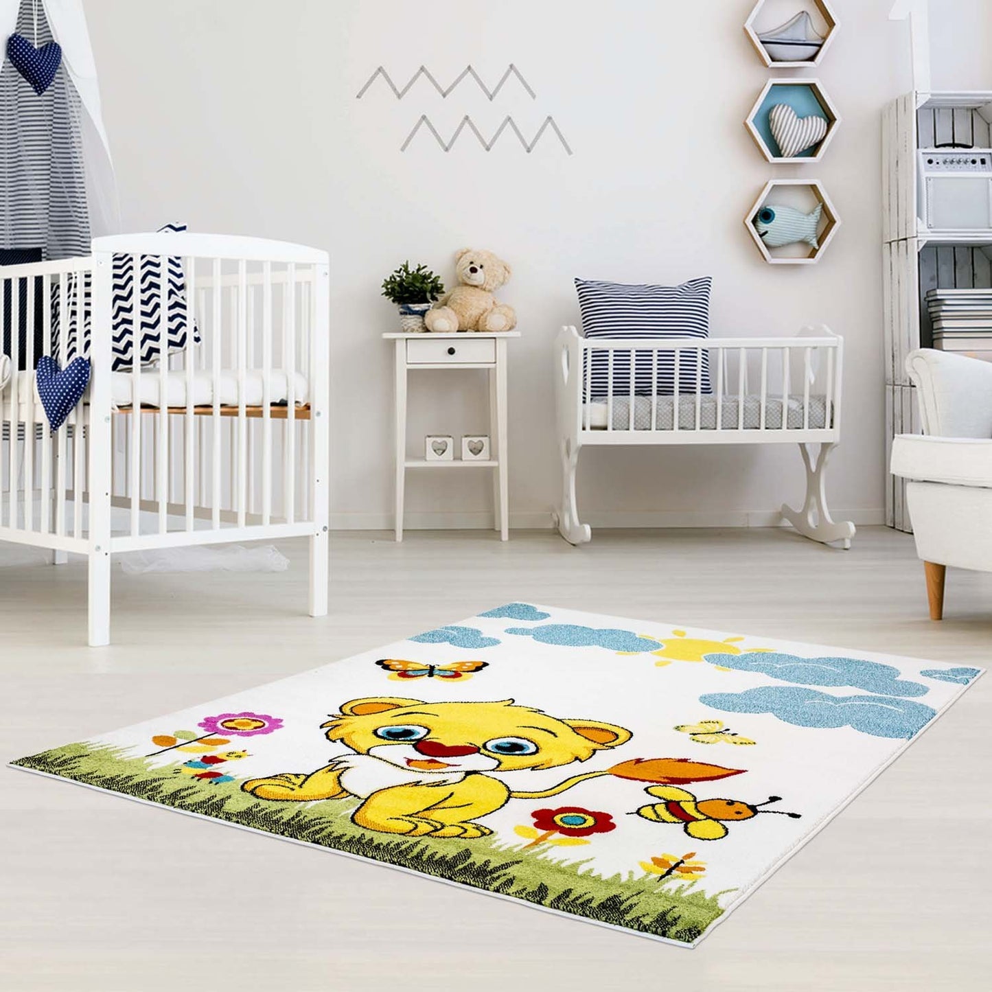 Moda Kids Lion Area Rug - 