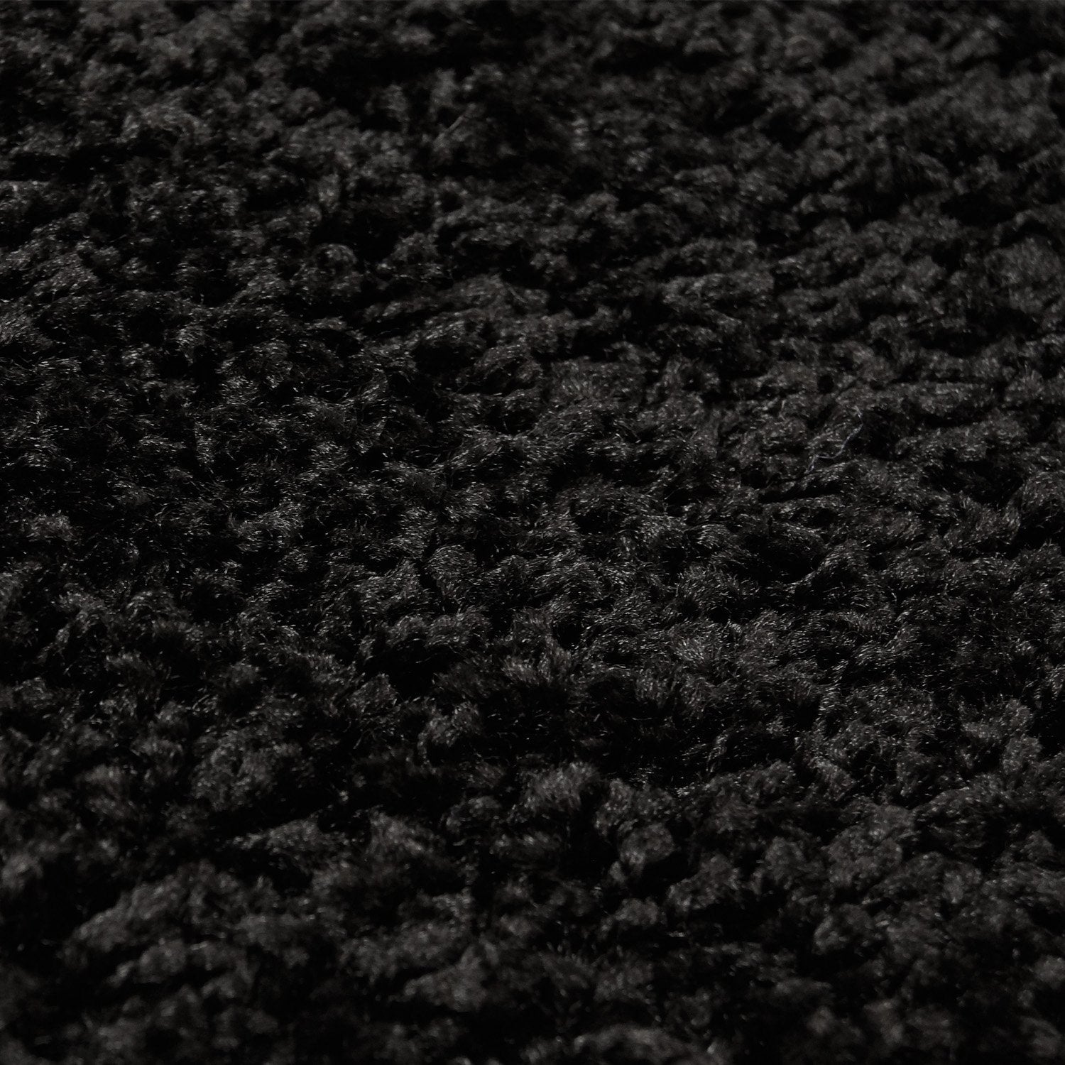 Shaggy Black Area rug - 